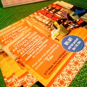 Advertising Postcard Design
